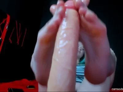 Footjobs by cutie bbg with nice mood and sug