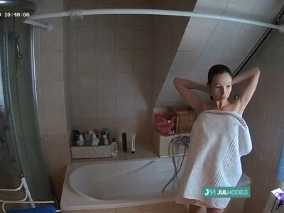 Girl Bathing by Julmodels Bathroom 2nd Floor-1