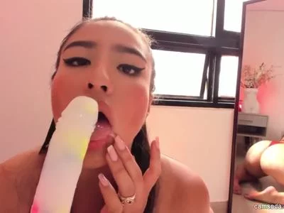 BLOWJOB IN FRONT OF A MIRROR by Stacy Foxx
