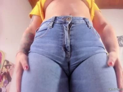 🥵 Squirt on my jeans!!!!💦 by your_sophie