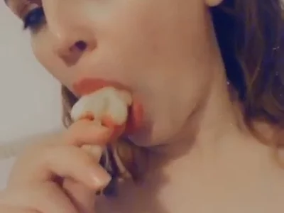 Ice cream suck by Jessica