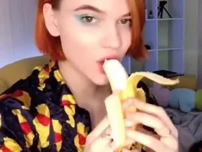 Mmm...sweet banana by Anna Kendall