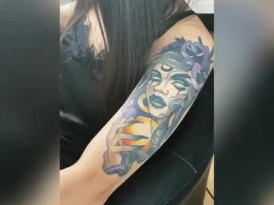 Do you like my tattoos? by Anny