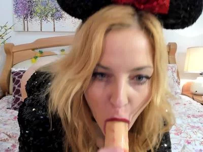 blowjob fingers pussy in minnie mouse outfit by ViciousSiren