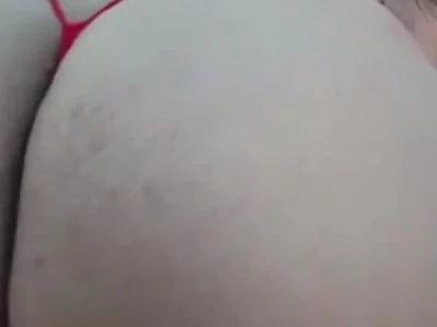red thong in my ass by lilithdirty
